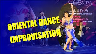 Oriental Dance with a Live Band  Performed by Elina [upl. by Htur]