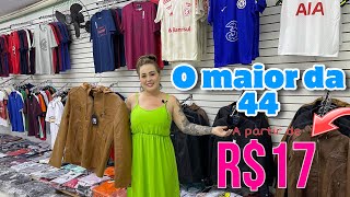 O MAIOR FORNECEDOR DE ROUPAS DE GOIÂNIA ROUPA BARATA NA 44 [upl. by Enamart]