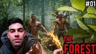 JOGANDO THE FOREST COM OS AMIGOSPARTE 1 [upl. by Arhoz721]