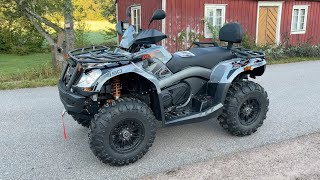 Köp ATV Goes Iron max 450 med skogsvagn på Klaravik [upl. by Yonit]