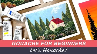 Gouache for Beginners – Let’s Gouache [upl. by Erlene]