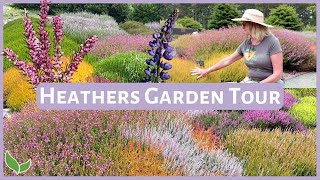 Heathers Garden Tour  Garden Color All Year [upl. by Mcdermott]