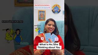 What is HeShe Thinking About You 💖🙏🧿✨ tarot navratrispecial lovetarot message [upl. by Khalsa]