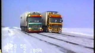 Extreme Trucking  Holland to Kazakhstan Winter 1194  Rynart Trucking [upl. by Egas]