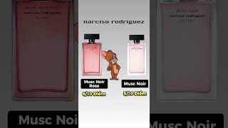 Narciso Musc Noir vs Musc Noir Rose reviewnuochoa fragrance nuochoa perfume review shorts [upl. by Otreblanauj]