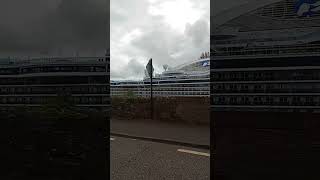 giant cruise ship Cobh Ireland [upl. by Allcot]