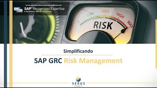 Simplificando  SAP GRC Risk Management [upl. by Nasas]