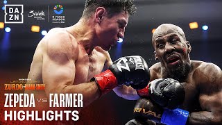 Riyadh Season Latino Night  William Zepeda vs Tevin Farmer Fight Highlights [upl. by Solana]