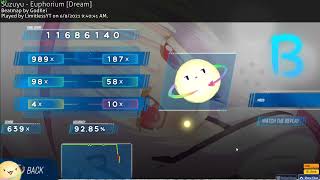 osu  Suzuyu  Euphorium Dream PASS 615⭐ [upl. by Linder]