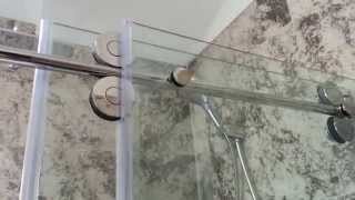 shower door installation [upl. by Korry]