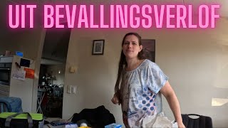 Uit bevallingsverlof  Eerste week terug gaan werken – Vlog 169 [upl. by Lledrac]