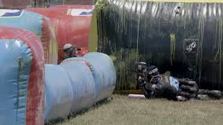 Who is going to win this matchup nxlpaintball paintball [upl. by Harutak456]