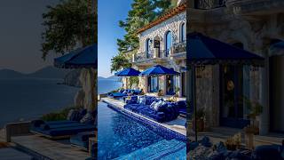 quotKyma Lithos  Stone Elegance by the Aegean in Samos Greecequot travel greece heaven luxury home [upl. by Dorice900]