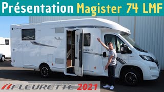 PROFILÉ SPACIEUX  Présentation Fleurette 74 LMF Cristal 2021 quot Instant CampingCar [upl. by Socem]