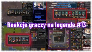 Margonem  Reakcje graczy na legende 13 Gangus Xepex Scoolin Wegeta Calculate Alle [upl. by Gentilis604]