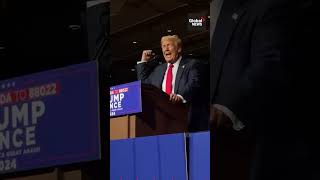 “Kamala you’re fired” Trump pulls out ‘The Apprentice’ catch phrase at Reno rally [upl. by Menzies]