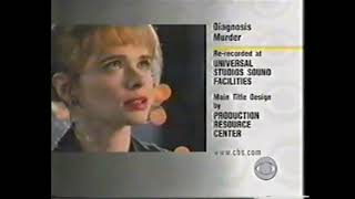 Diagnosis Murder Original Airing Closing Credits February 13 1997 [upl. by Ark]