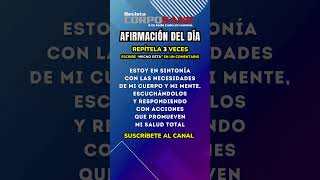 🧘 CorpoSano Afirmación del día afirmacionescorposano afirmaciones afirmacionespositivas [upl. by Renick]