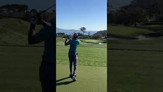 Tiger Woods is Back Hitting Shots at The Hay at Pebble Beach  TaylorMade Golf [upl. by Loutitia]