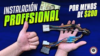 Instala tu autoestéreo de forma más profesional con solo 200 pesos [upl. by Elana]