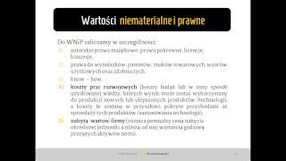 3 Wartości niematerialne i prawne WNiP oraz rzeczowe aktywa trwałe środki trwałe [upl. by Vinson805]