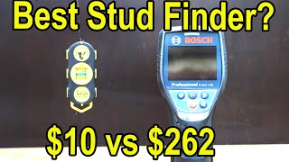 Best Stud Finder 262 Bosch vs 10 CH Hanson vs 9 Other Wall Stud Scanners Lets find out [upl. by Bridie20]