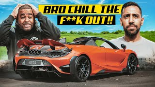 HE CRASHED HIS £300000 MCLAREN 765LT MUST SEE [upl. by Amoritta]