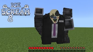 MCPE ICE SCREAM 8 ADDON  NEW BORIS TEST [upl. by Atauqal]