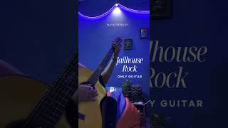 Elvis Presley Jailhouse Rock Only Acoustic Guitar [upl. by Walkling]