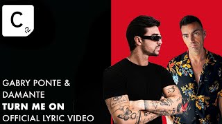 Gabry Ponte DAMANTE  Turn Me On  Official Lyric Video [upl. by Jariah]