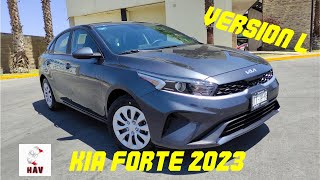 Kia FORTE 2023 Versión L Versión de ENTRADA PRUEBA DE MANEJO [upl. by Airegin100]