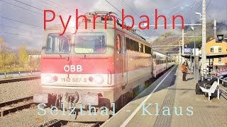 Führerstandsmitfahrt Pyhrnbahn Selzthal  Klaus HD  Cab Ride ÖBB 1142 [upl. by Can]