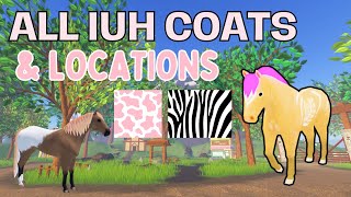 ALL IUH COLOURS amp LOCATIONS  Wild Horse Islands [upl. by Giltzow]