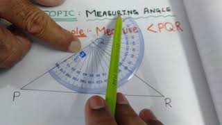 How to measure angle using protractoreasy method [upl. by Stuppy]