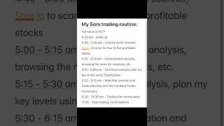 Copy my premarket trading routine that I followed for years that made me a millionaire trader [upl. by Ruiz728]