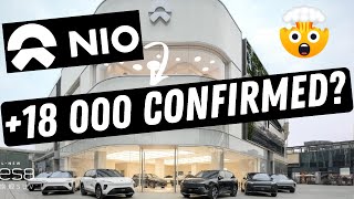 Nio 18 000 deliveries confirmed [upl. by Backler]