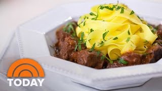 Traditional Beef And Vegetable Goulash Recipe Perfect For Fall  TODAY [upl. by Limaj]