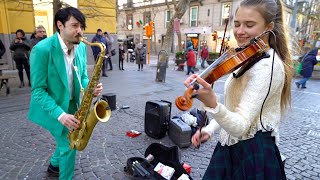 Super quotCALM DOWNquot  Sax amp Violin  Karolina Protsenko e Daniele Vitale [upl. by Acinyt]