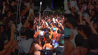 Crazy Crowd Surf in Grand Cayman 🇰🇾 [upl. by Anwahsak]