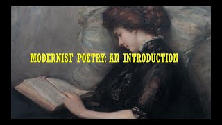 Modernist Poetry An Introduction [upl. by Zertnom439]