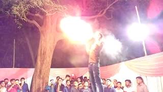 Fire bottle juggling at Kupari wedding Nandakhal Vasai  10th Feb 2018 [upl. by Releehw862]