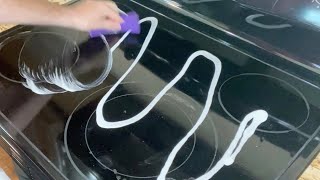 Bar Keepers Friend Review amp Demo For a Sparkling Cooktop [upl. by Corliss]