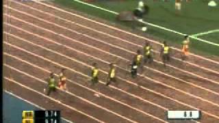 Wallace Spearmon wins 100m Shanghai 2007 [upl. by Matland]