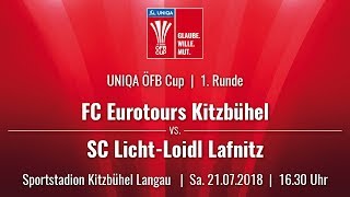 21072018  1630 Uhr  SV Eurotours Kitzbühel KIT vs SV Licht Loidl Lafnitz LAF  Livestream [upl. by Diogenes]