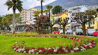 🌷 Spring in Switzerland Locarno 4K  One of the Most Beautiful Swiss Towns in Spring  Travel Vlog [upl. by Eveineg]