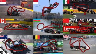 2024 F1 Drivers Struggle Circuits [upl. by Chapnick]