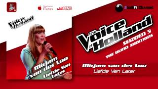 Mirjam van der Loo  Liefde Van Later The voice of Holland 2014 The Blind Auditions Audio [upl. by Anil154]