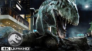 Final Battle Scene in 4K HDR  Jurassic World [upl. by Inesita]