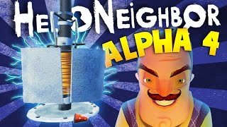 EXPLORING MORE SECRETS IN HELLO NEIGHBOR ALPHA 4  Hello Neighbour Alpha 4 [upl. by Savitt440]