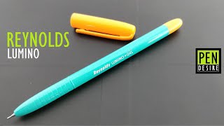 302 Reynolds Lumino Gel  New Gel Pen from Reynolds [upl. by Nneb]